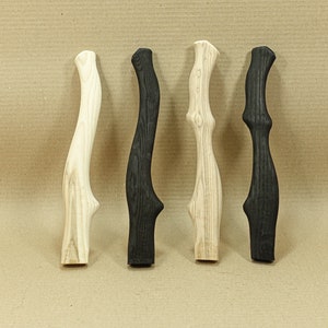 Lot von 4 x 15&quot; Axt-Stiel (370 mm) Gebrannt