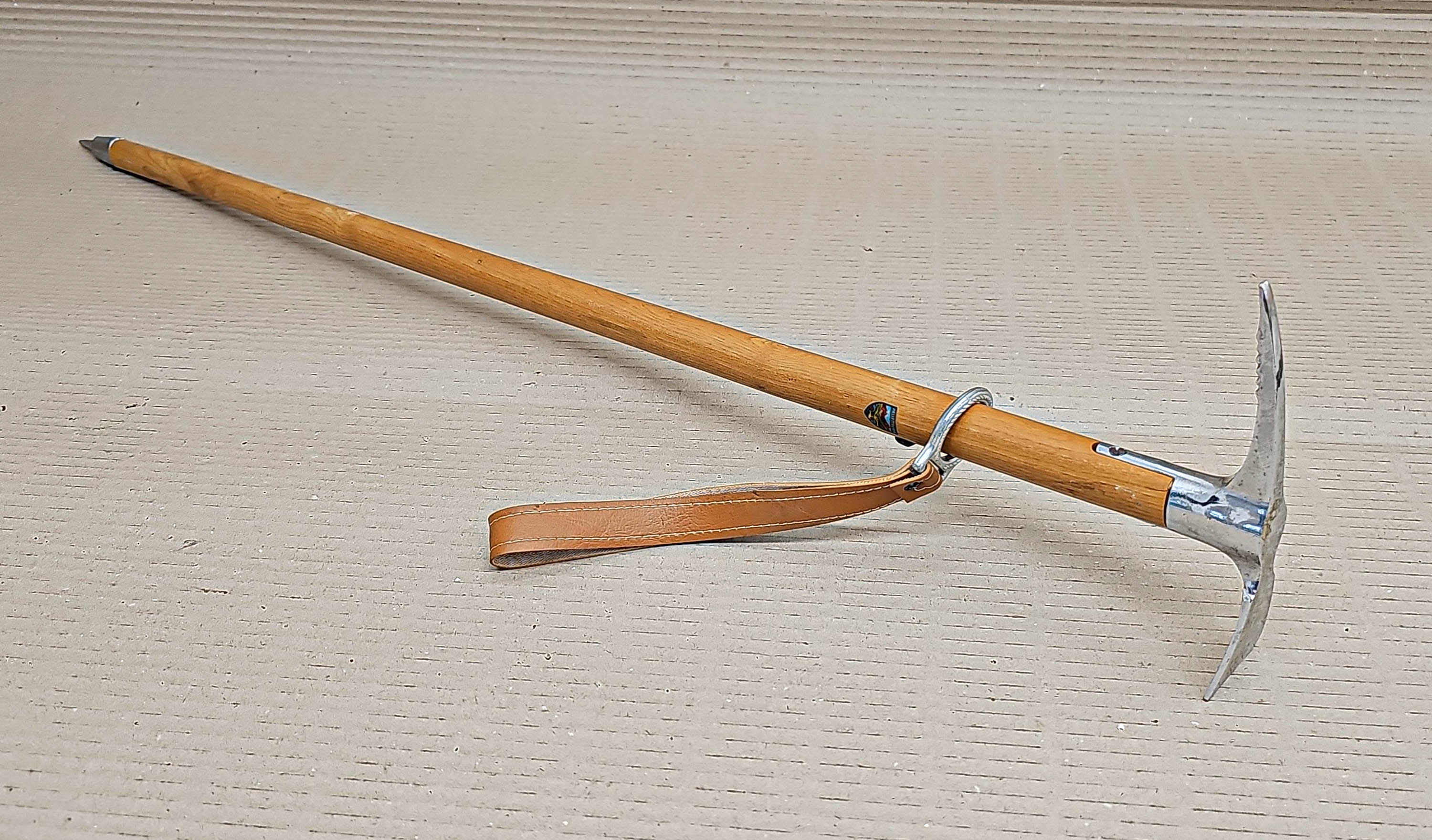 Ice axe walking clearance stick