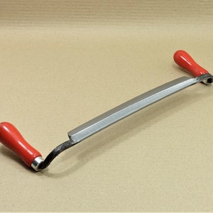 Handgeschmiedetes Ziehmesser: 28 cm Rasiermesser