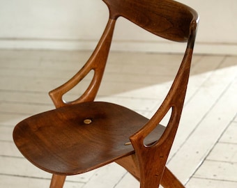 Teak chair model 17, Arne Hovmand Olsen for Mogens Kold, 1950s