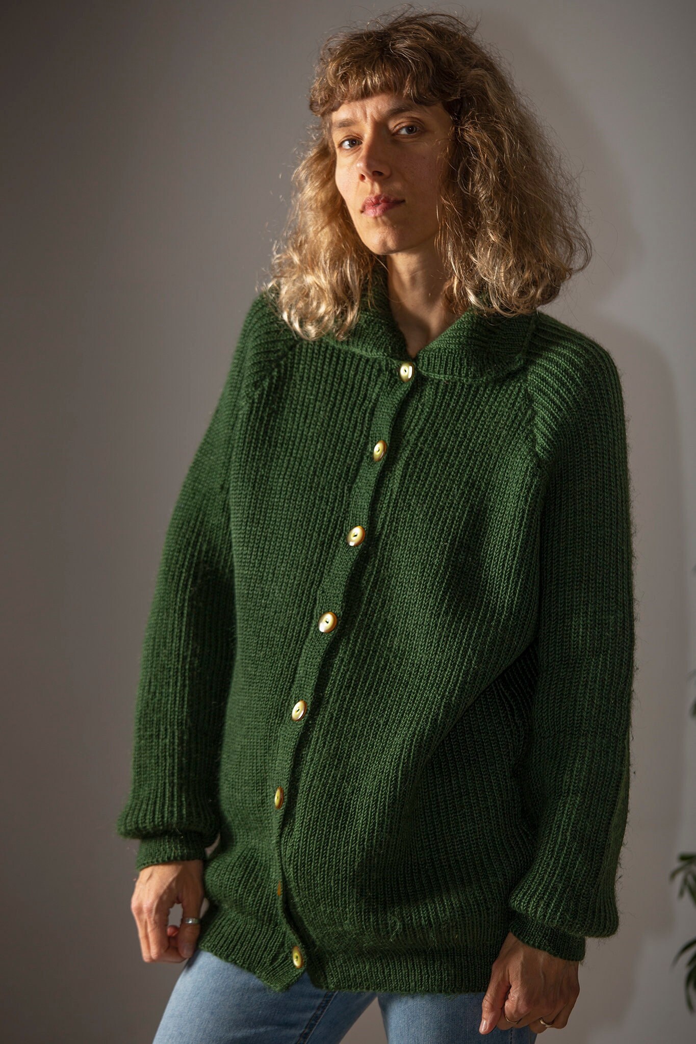 Oversized Cardigan Vintage - Etsy