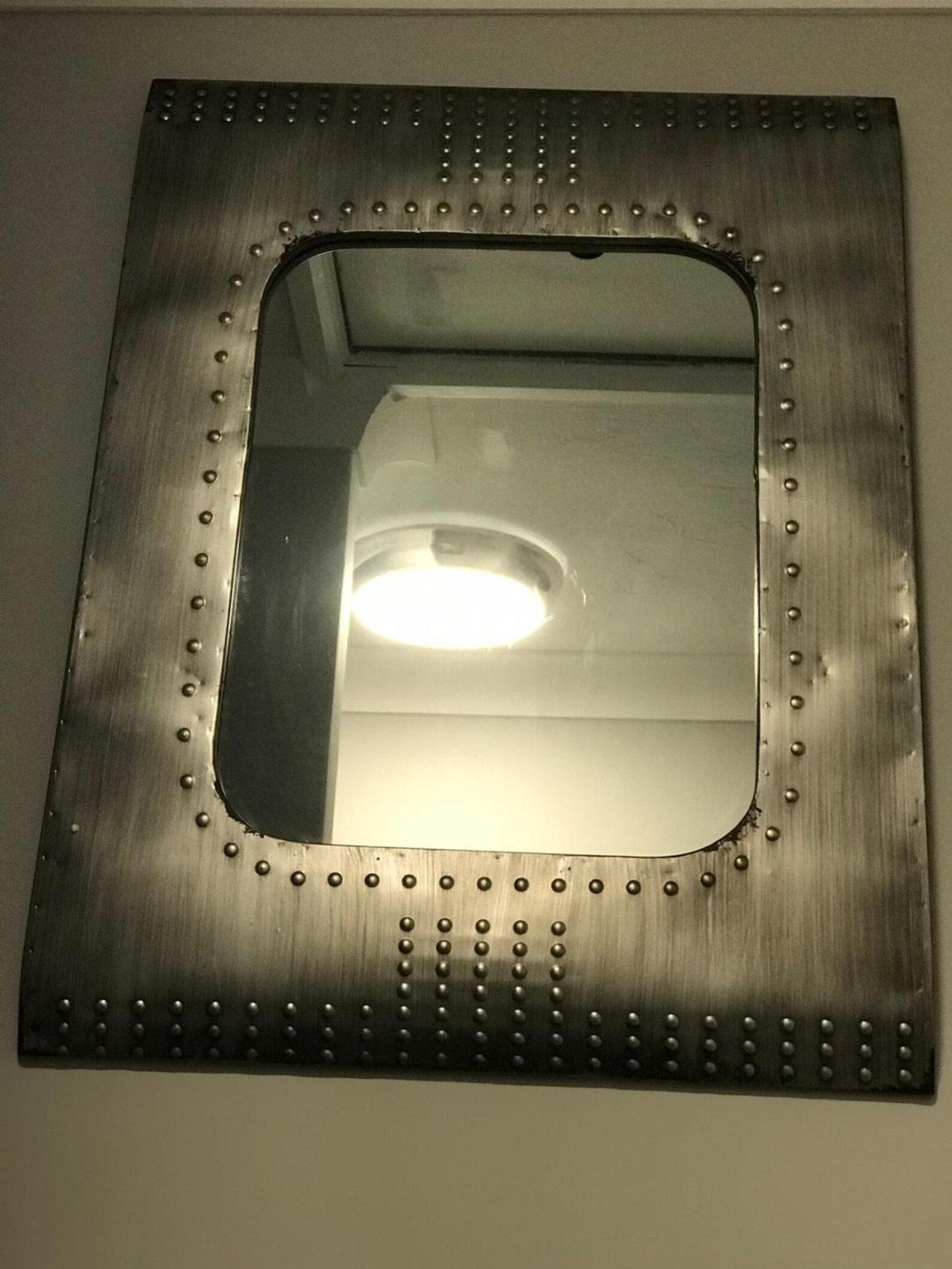 Industrial 81cm Aviation Wall Mirror/Aeroplane Mirror Etsy