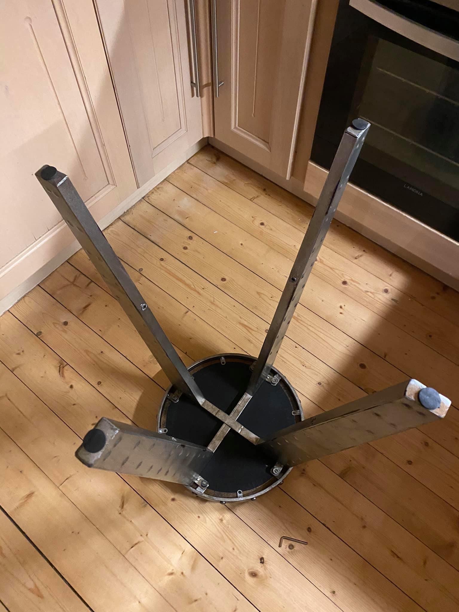 Industrial Steampunk Iron 77cm Aviation Inspired Bar Stool Etsy