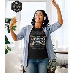 Imagination Empowers Short-Sleeve Unisex T-Shirt