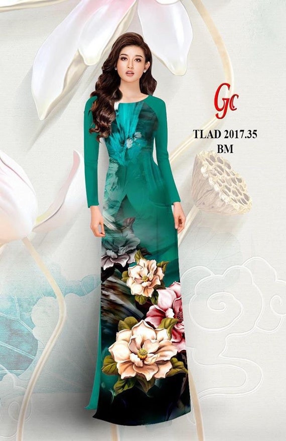 ao dai silk
