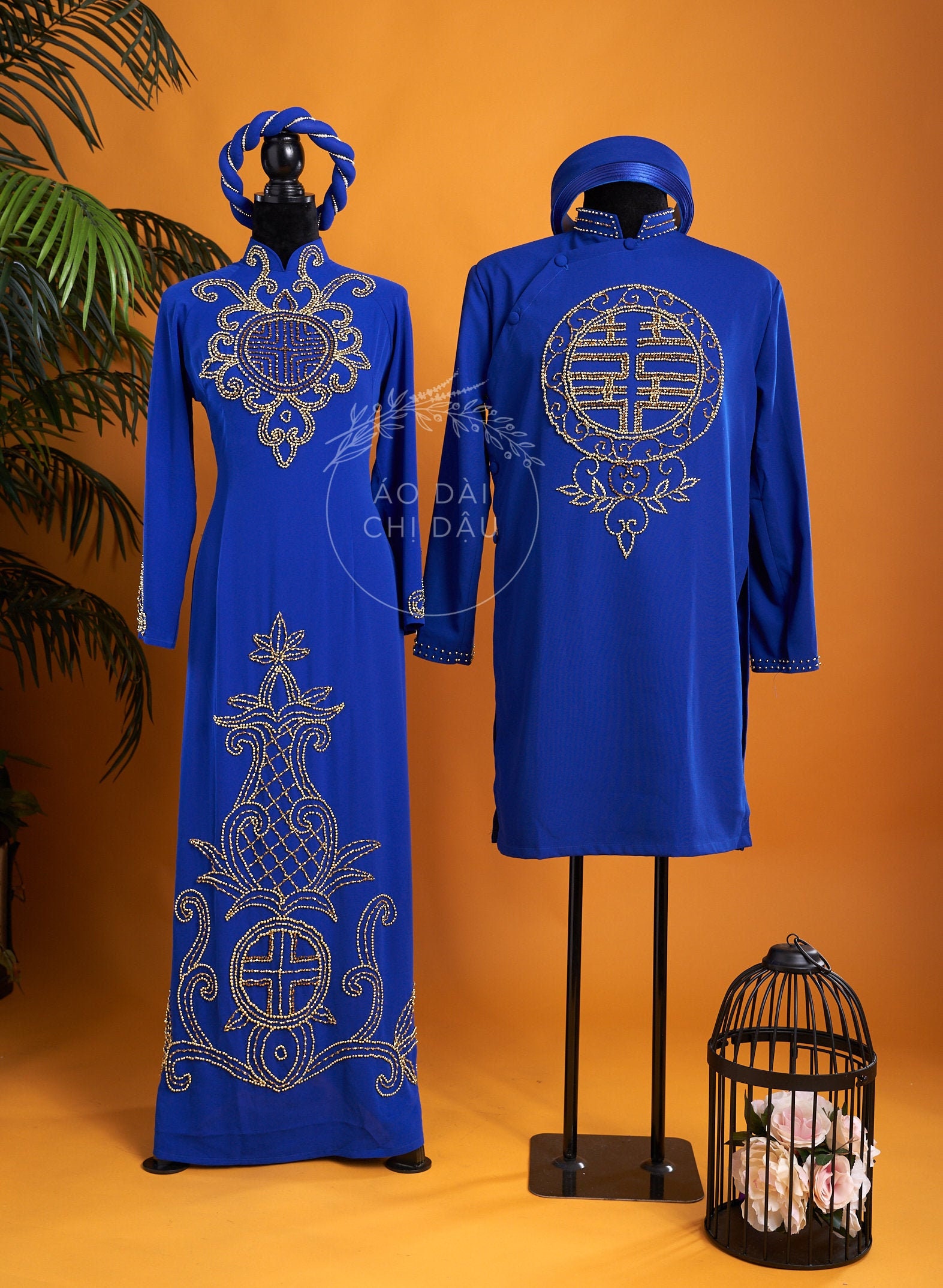 Ao dai wedding couple cheap