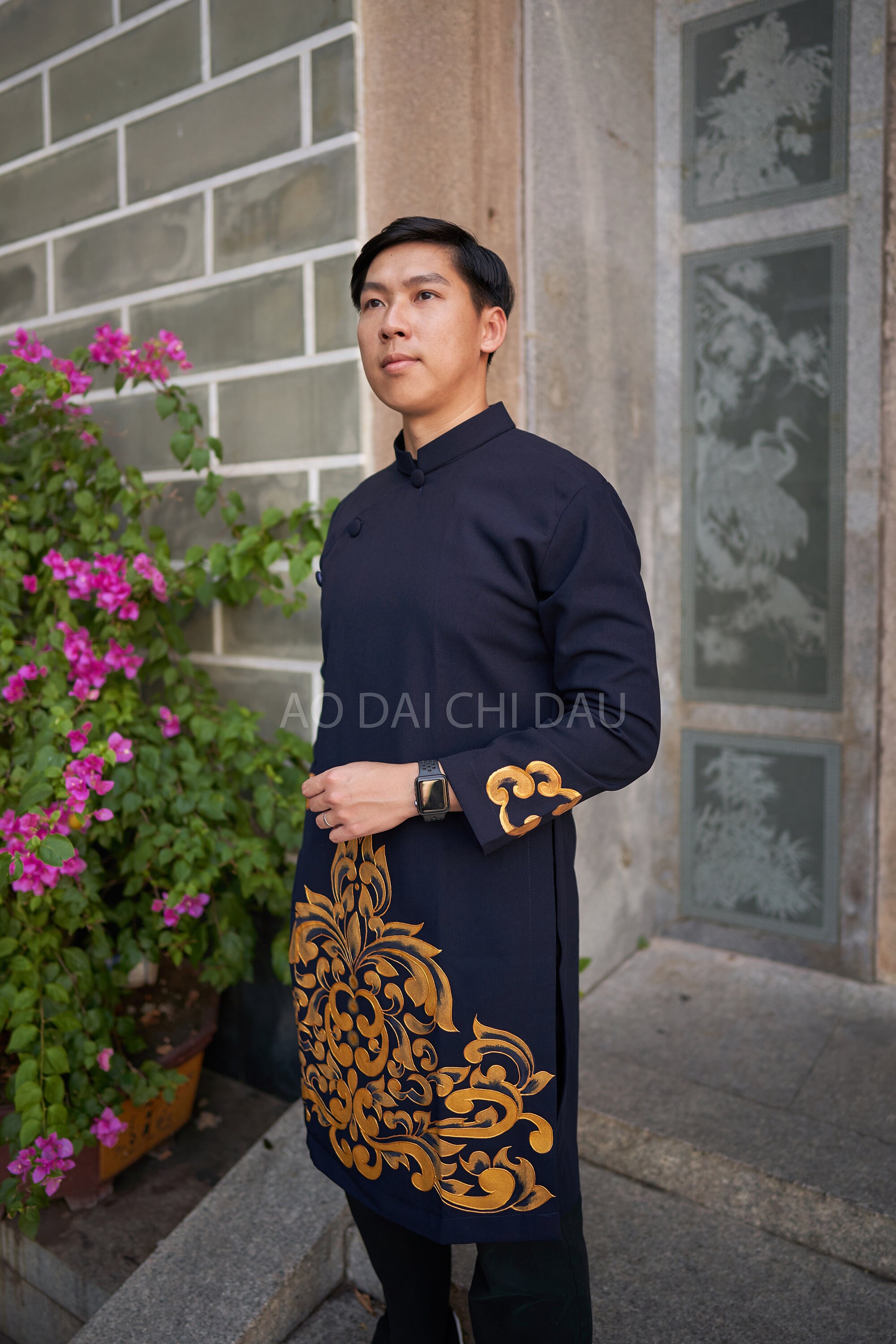 Buy Hand-painted Ao Dai Vietnam, High Quality Vietnamese