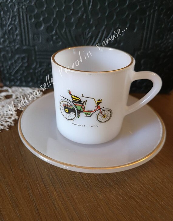 Service à café et vaisselle vintage Arcopal « Scania » - France