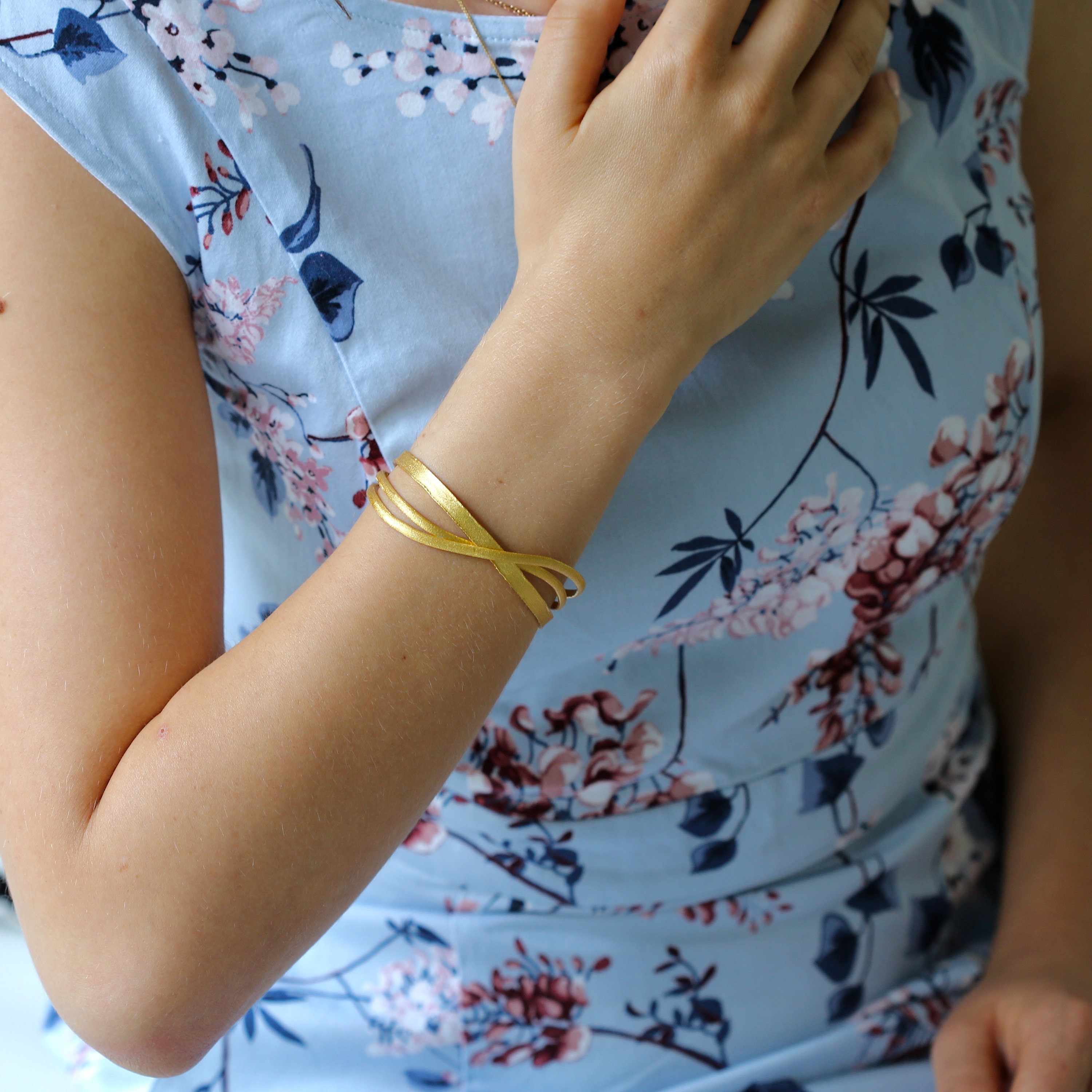 Designer Bangle Top Goldsmith Handcraft, Unusual Gift Idea