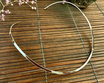 Choker Silver Basic Jewelry, top gift idea for your loved one Goldsmith handmade, 925 Sterling Silver