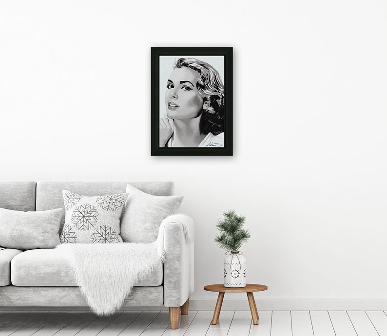 Grace Kelly Portrait DIGITAL DOWNLOAD