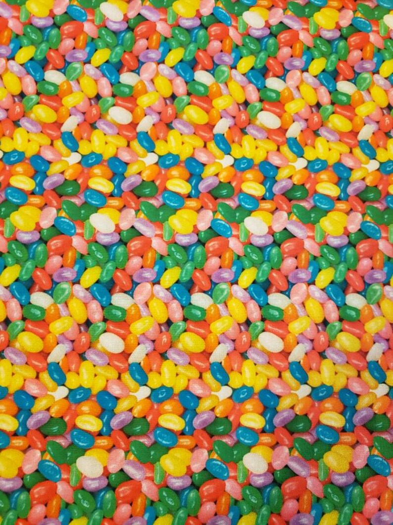 Jelly beans 100 cotton fabric fat quarter half yard full Etsy
