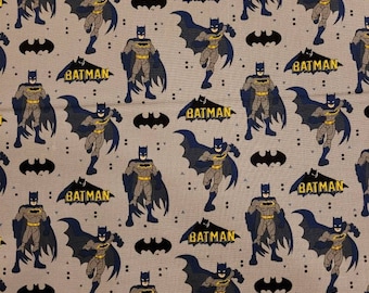Batman Cotton Fabric Craft Quilting FQ by the Metre 
