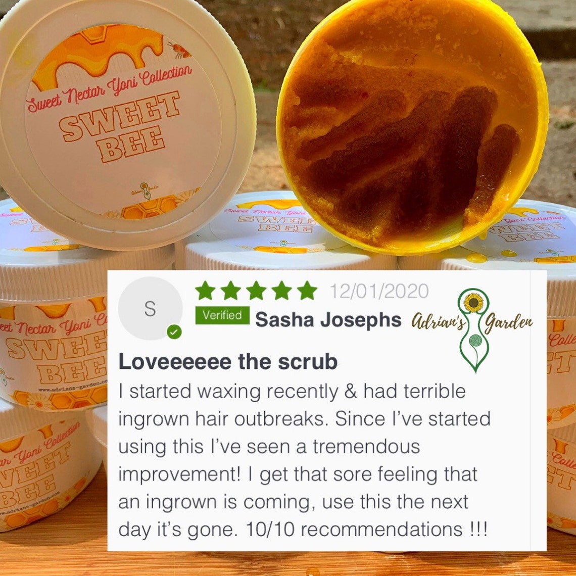 Sweet Nectar Yoni Scrub Etsy