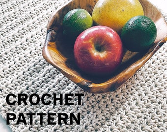 Crochet Pattern, Lark Runner Crochet Pattern, Table Runner Crochet Pattern, Macrame Style Table Runner, Table Runner