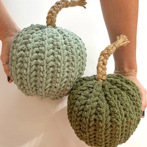 Crochet Pumpkins, Fall Decor, Pumpkin Decor, Farmhouse Decor, Pumpkins, Handmade Pumpkins