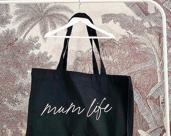 Large personalized bag for mom / Personalized bag / bag for mom / tote bag / mom gift / Grandma gift / Mom tote bag