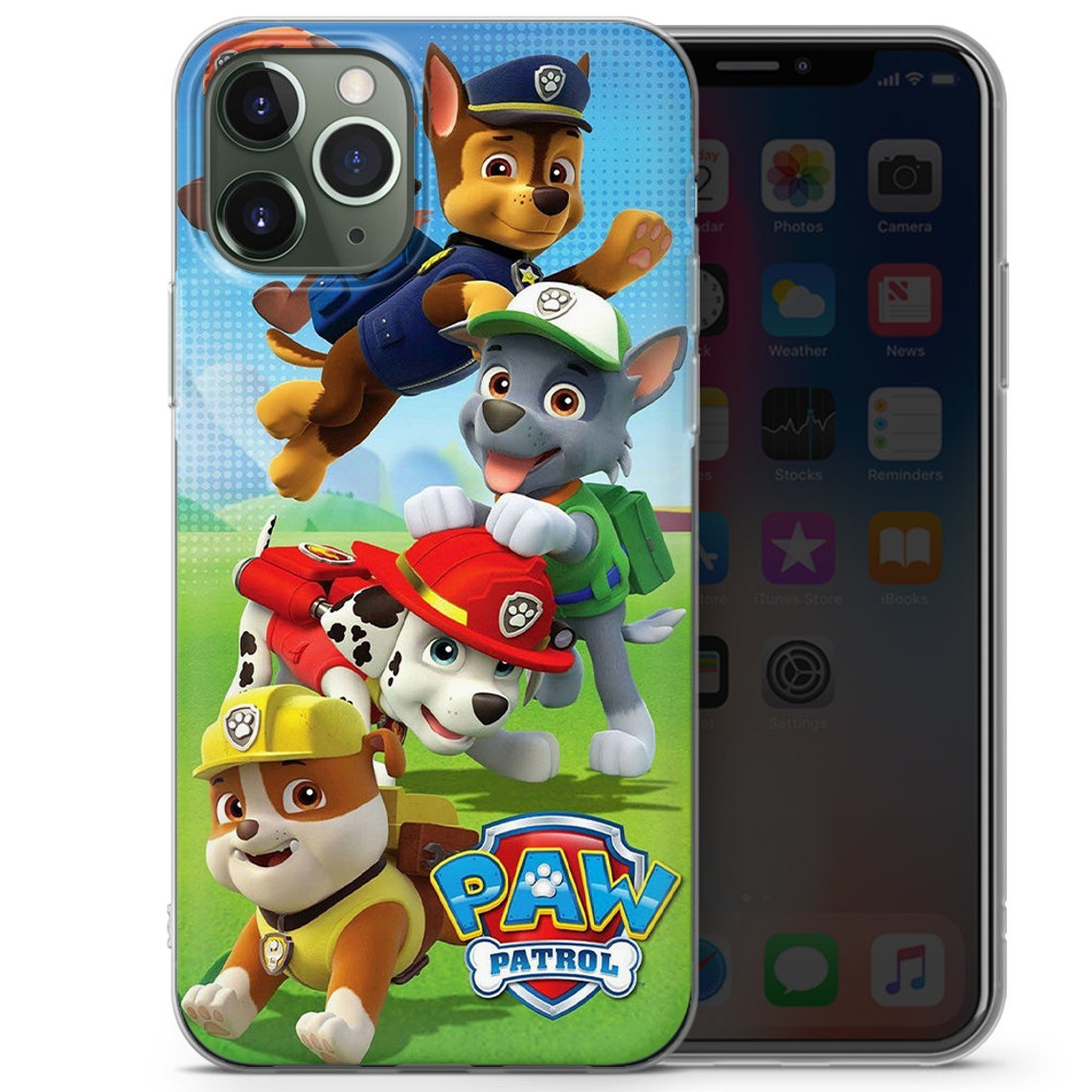 Paw Patrol Phone case cover for iPhone 12 11 X Xs Xr 8 7 6 5 Etsy