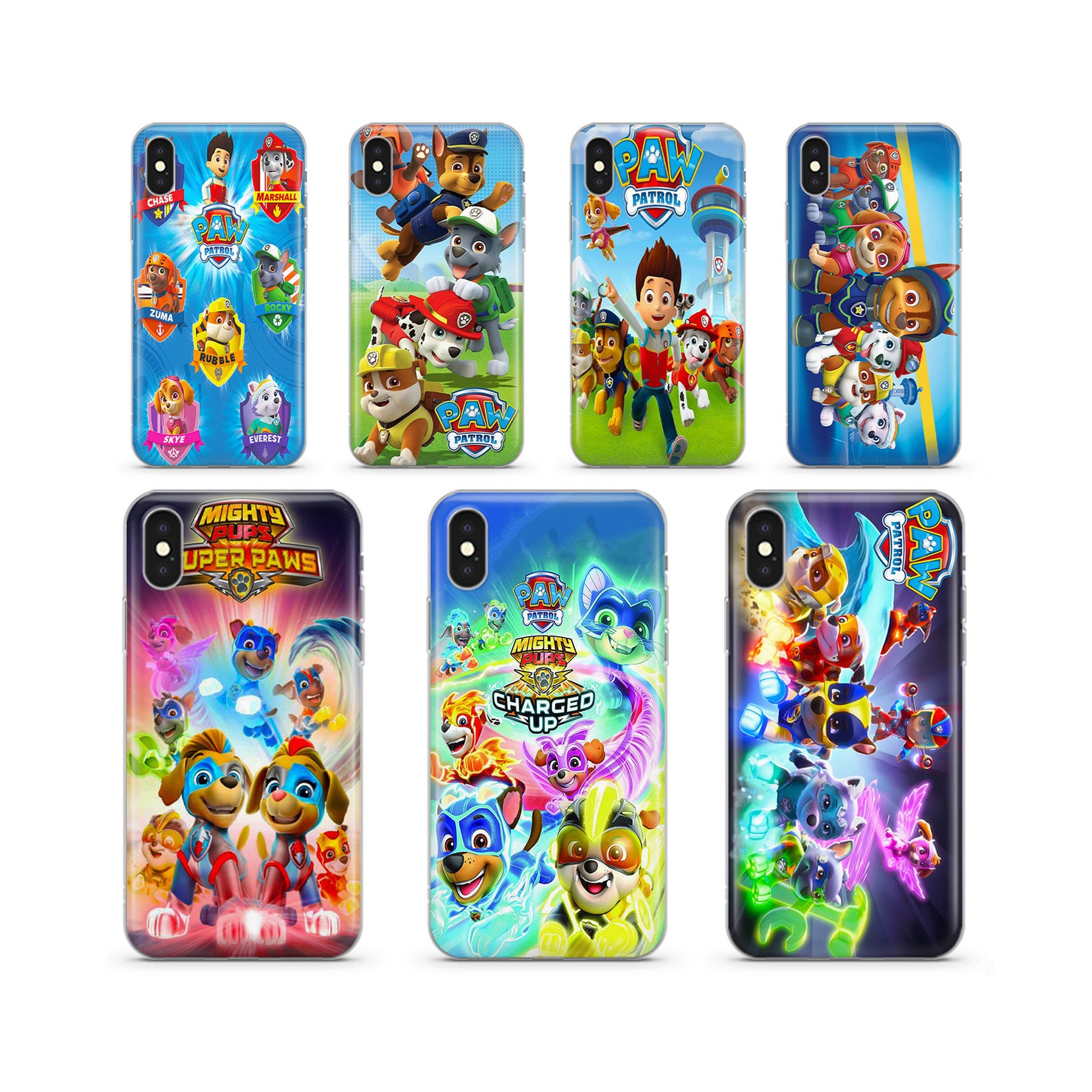 Paw Patrol Phone case cover for iPhone 12 11 X Xs Xr 8 7 6 5 Etsy