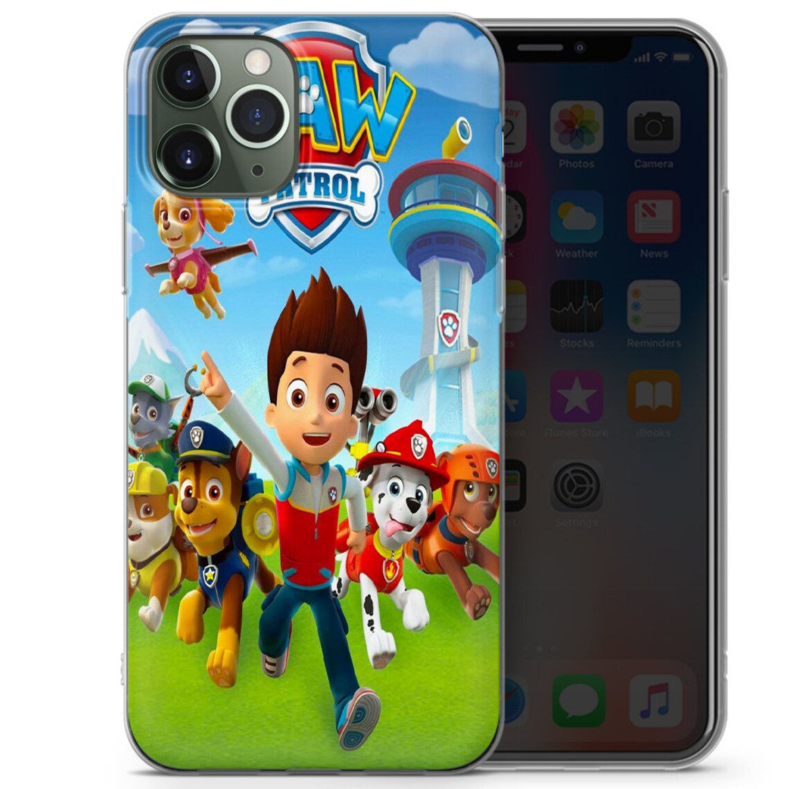 Paw Patrol Phone case cover for iPhone 12 11 X Xs Xr 8 7 6 5 Etsy