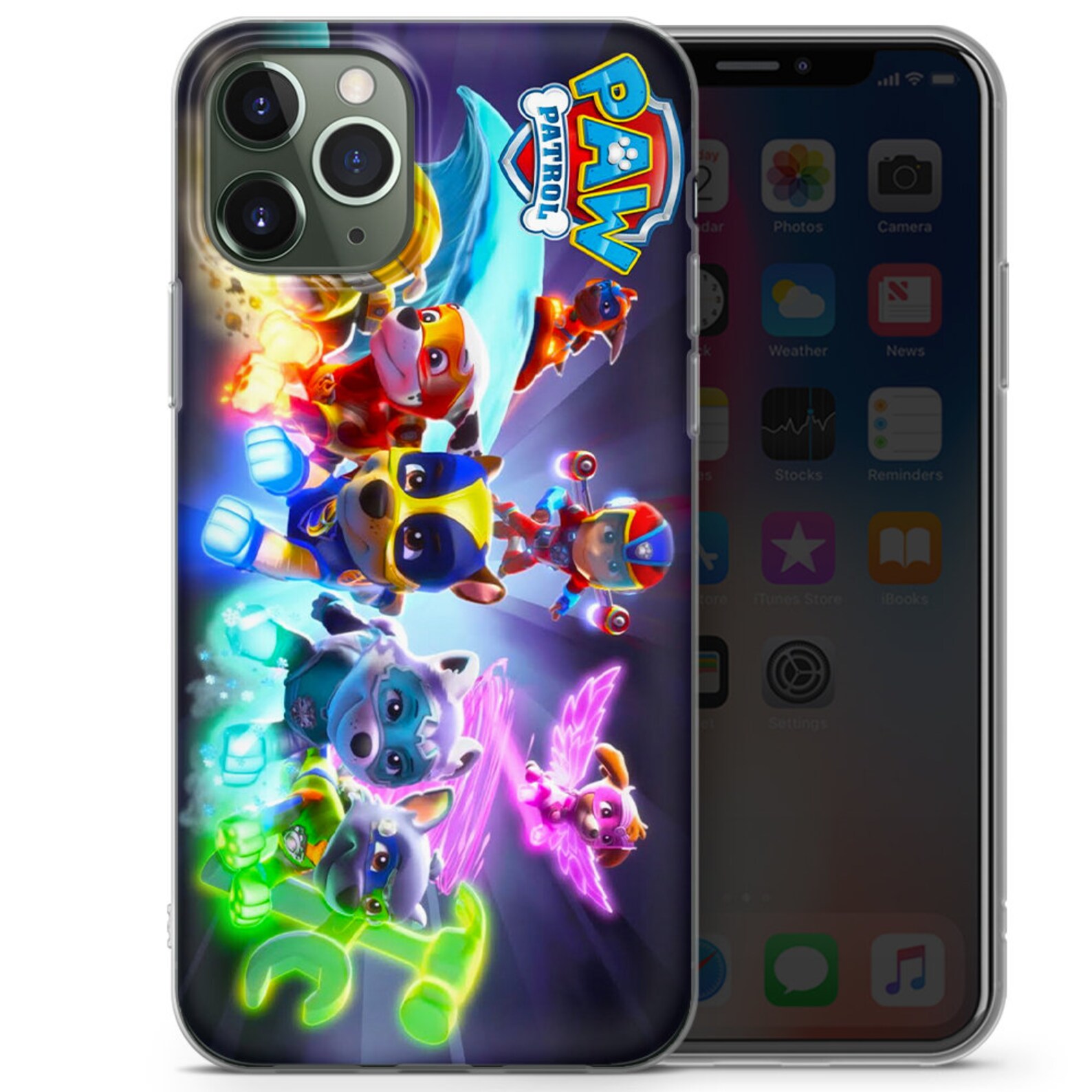 Paw Patrol Phone case cover for iPhone 12 11 X Xs Xr 8 7 6 5 Etsy