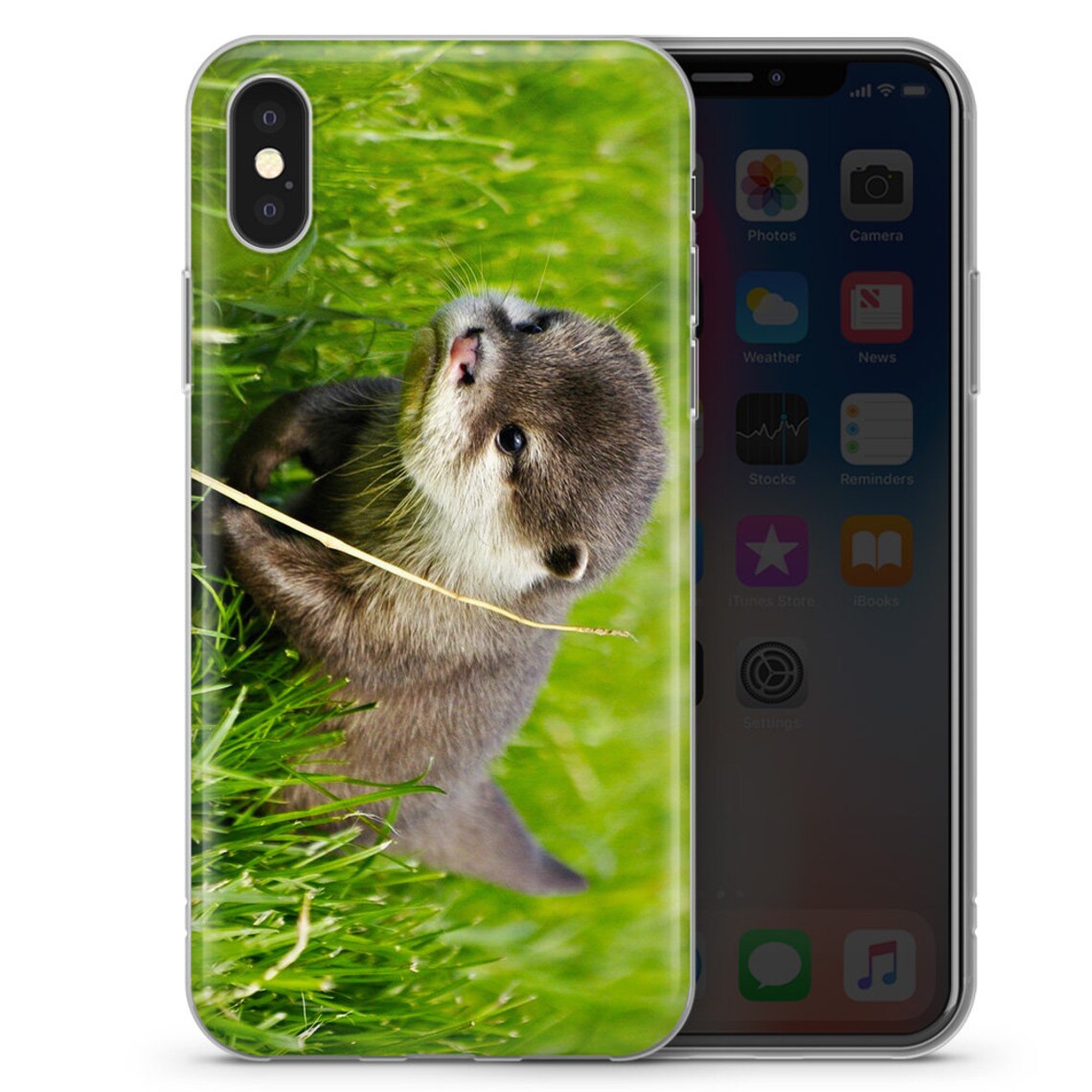 Cute Otter Phone case cover for iPhone 12 11 X Xs Xr 8 7 6 5 Etsy