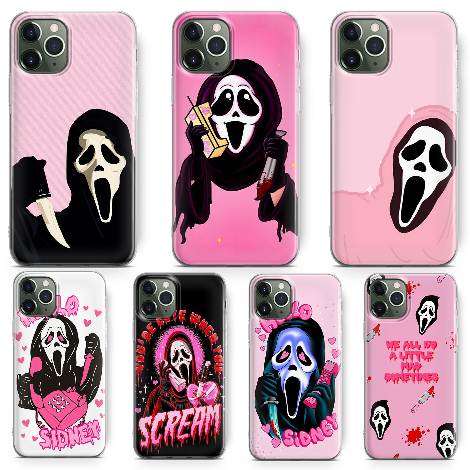 Ghostface Phone Call Magnet for Sale by solartd