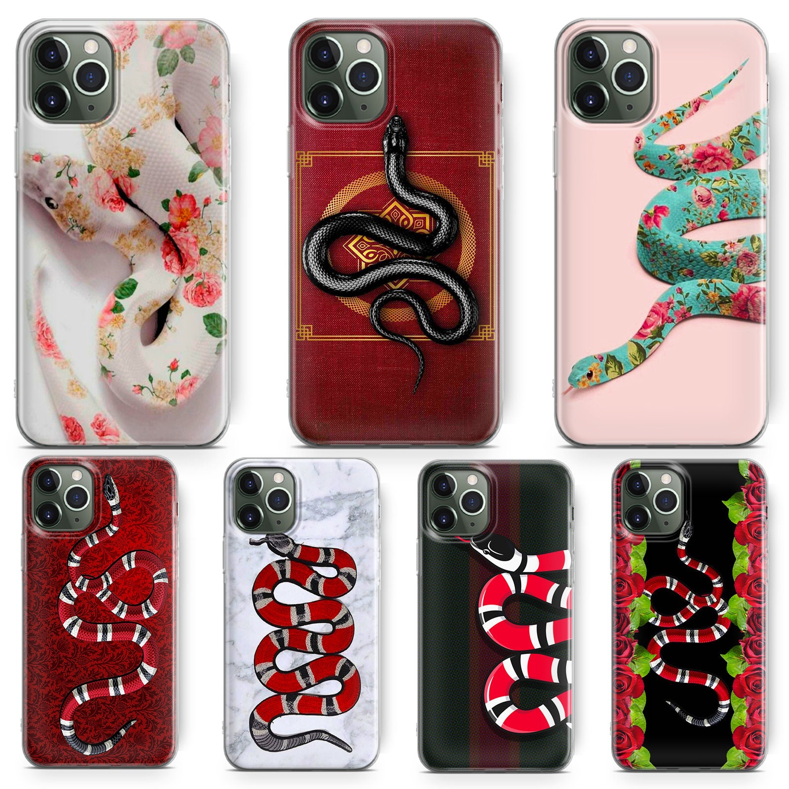 Red Snake iPhone XS Max Case