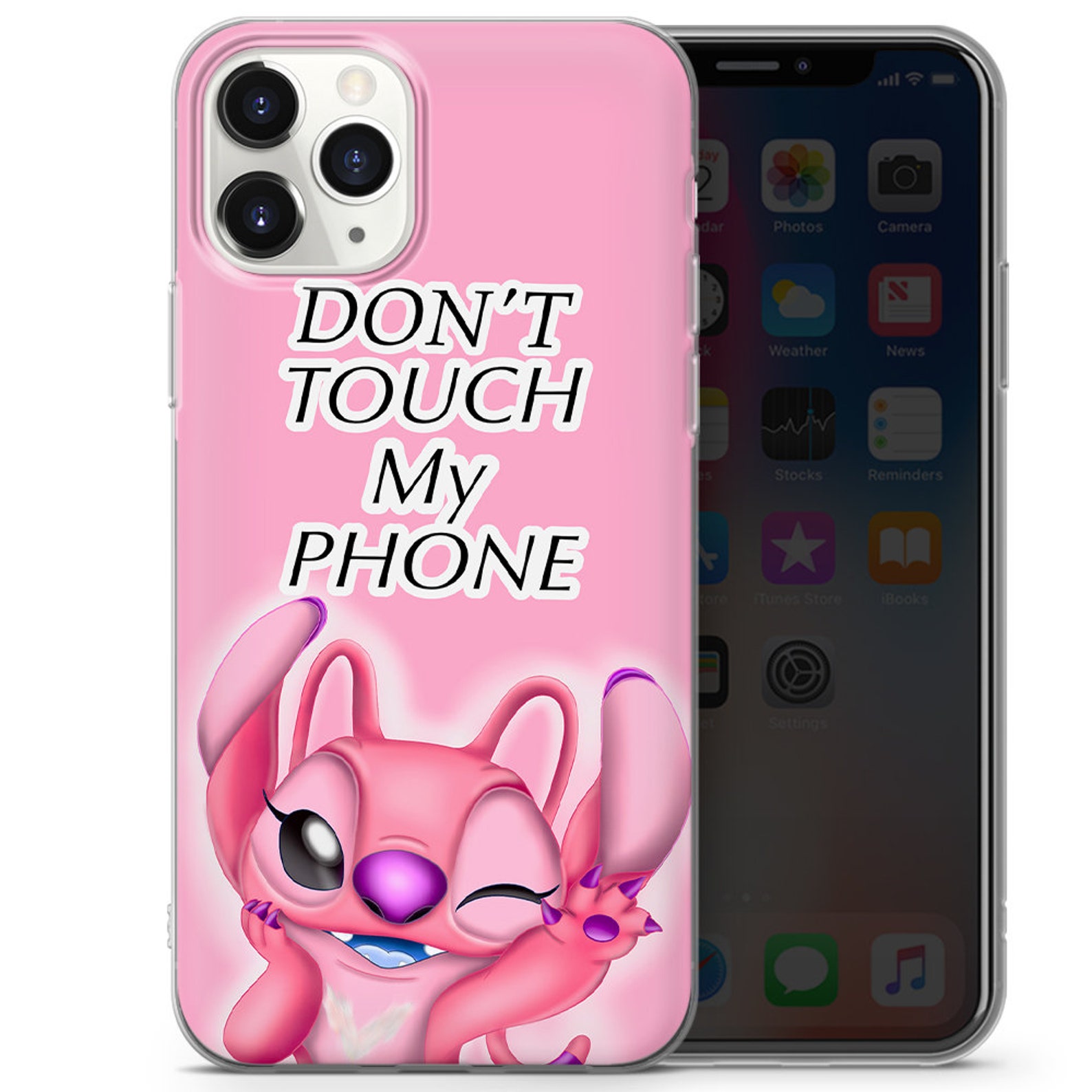 Lilo and Stitch Phone case cover for iPhone 12 11 X Xs Xr 8 7 Etsy