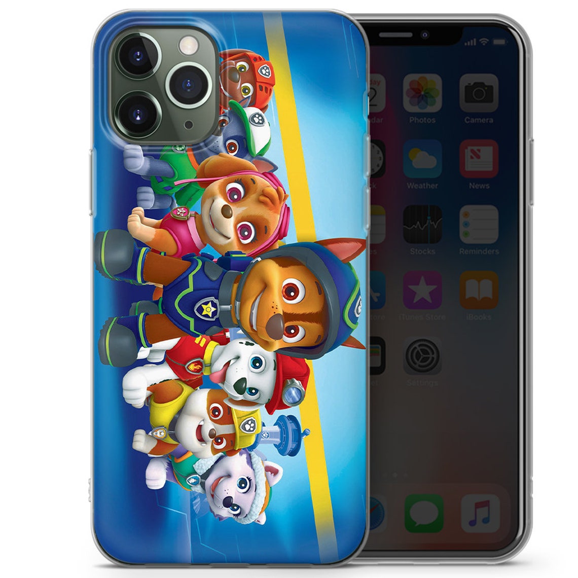 Paw Patrol Phone case cover for iPhone 12 11 X Xs Xr 8 7 6 5 Etsy