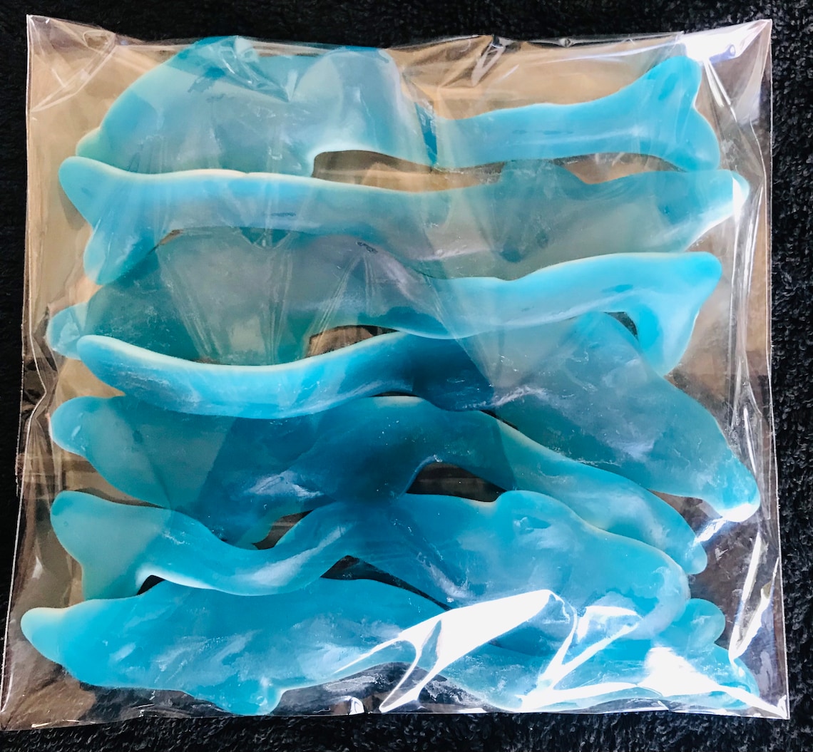 Giant Dolphin Sweets 7 Dolphins Approx 250g | Etsy