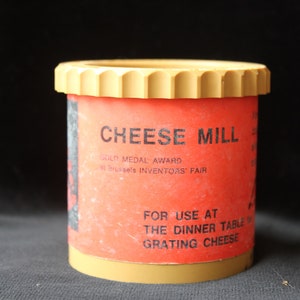 Vintage 70's Cheese Mill Made in Switzerland 