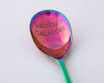 Cucchiaio Per Gelato In Acciaio Inox Con Incisione Divertente - Regalo Per Papà Da Figlia O Figlio - 2