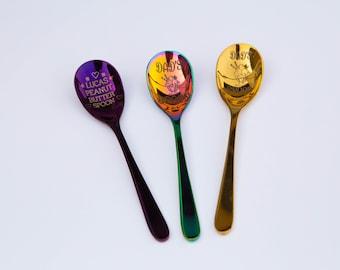 Cucchiaio Da Gelato Personalizzato Per Papà - Regalo Originale