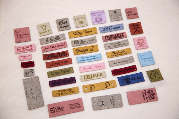 Custom sewing labels best sale