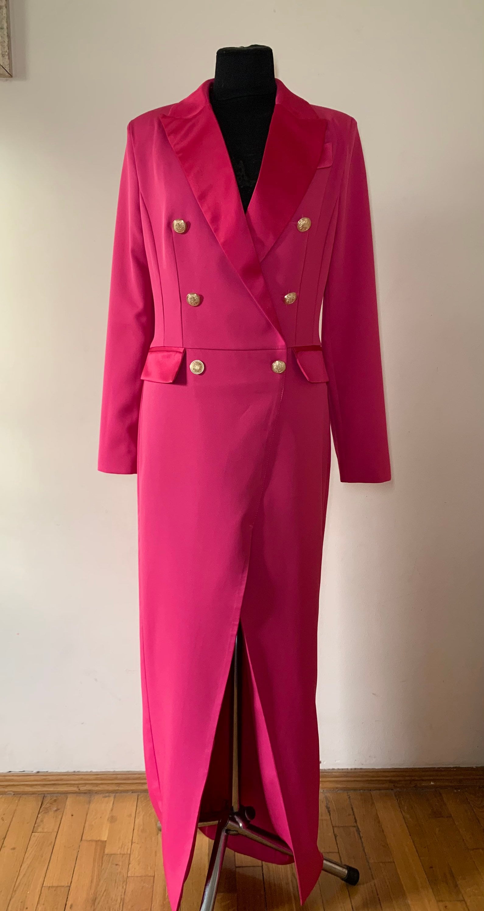 Tuxedo Black Dress, Black Jacket Dress, Tuxedo Dress, Jacket Dress