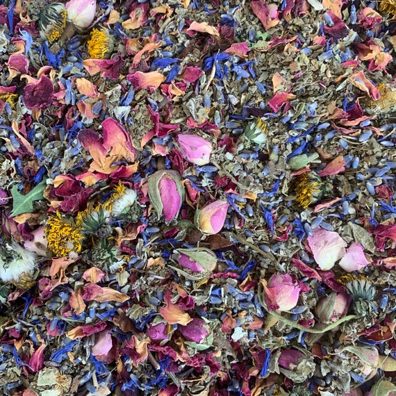 Spring blooms floral forage - healthy treats for rabbits & guinea pigs