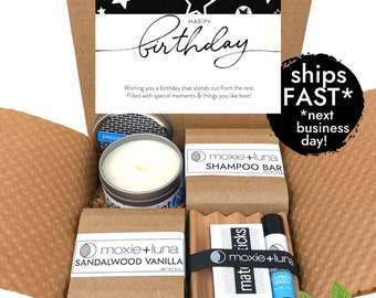 Soap Gift Set for Men | Self Care Birthday Gift Box for Men |Gifts for Men | Men Essentials Gift Set | Gifts for Him | Man Care Package