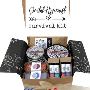 Dental Hygienist Gift Set: Handcrafted Vegan Spa Kit
