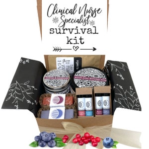 Clinical Nurse Specialist Gift Set: Soap, Candle & Lip Balm Care Package