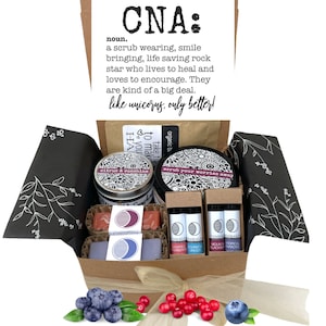 CNA Gift Set: Vegan Soap, Soy Candle & Lip Balm