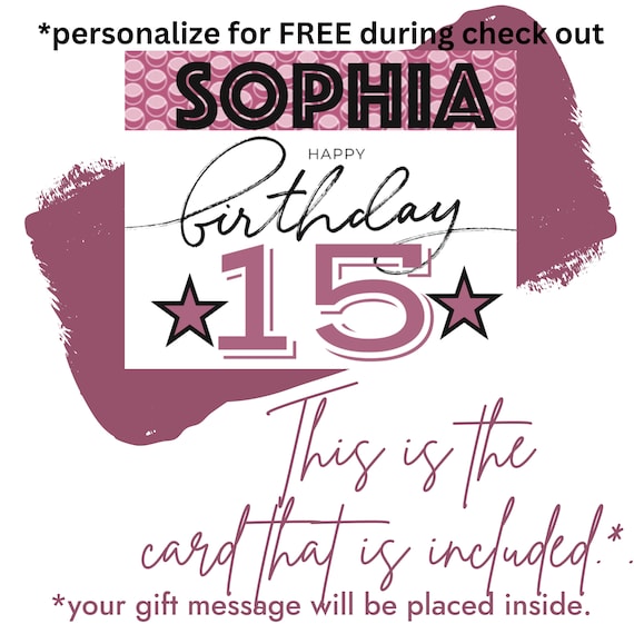 15 Year Old Girl Gifts for Birthday, Gifts for 15 Year Old Girls, 15th  Birthday Gifts for Teen Girls, Best Birthday Gifts for 15 Year Old Girl,  15th