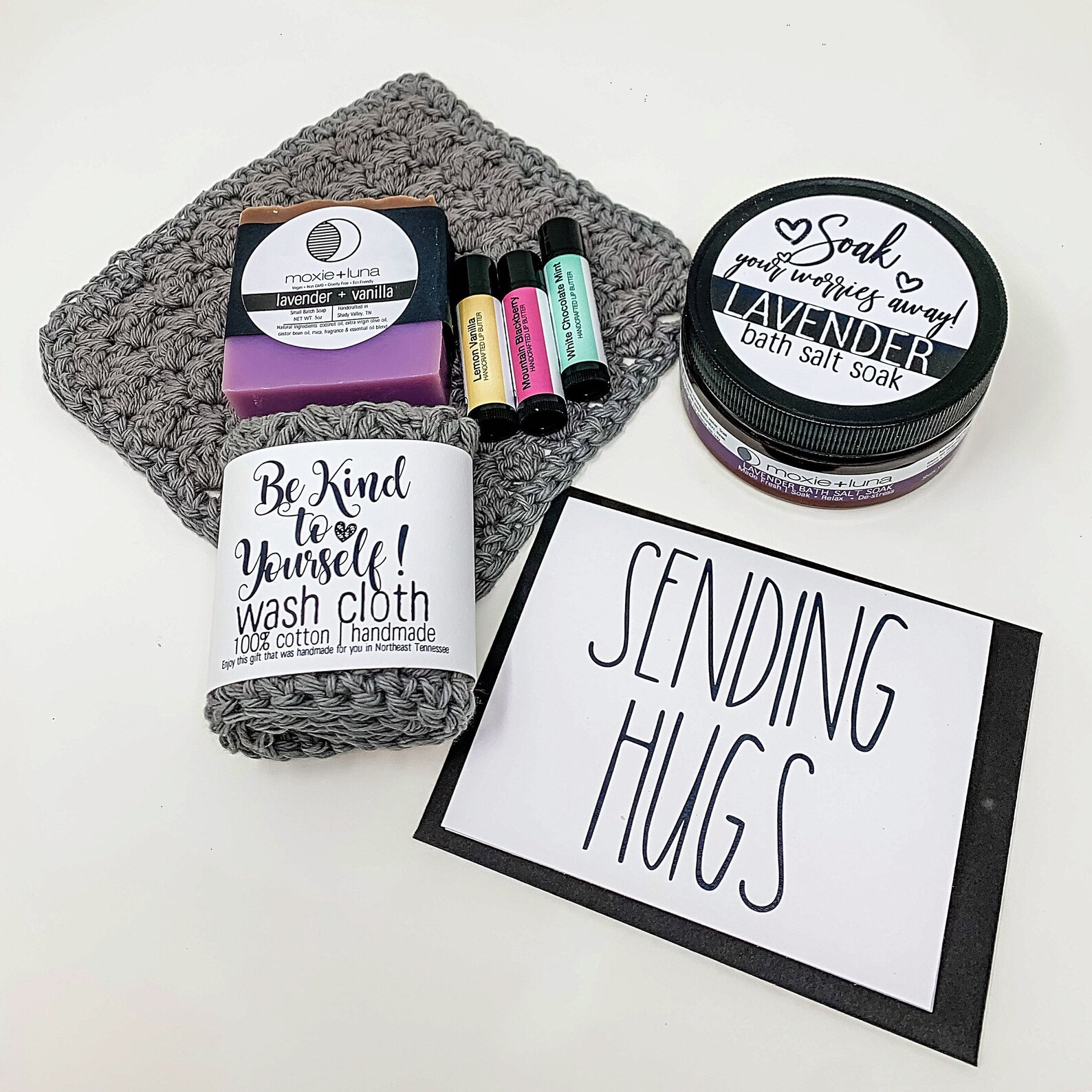 Stress Relief Gift Box Stress Care Package Personalized Etsy