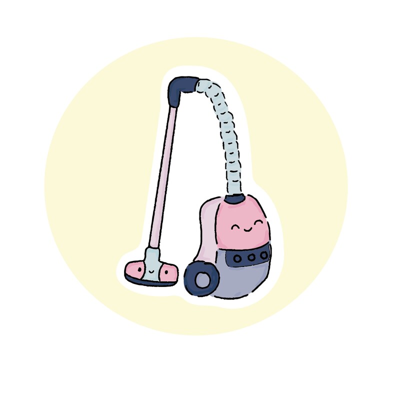 Printable Vacuum Stickers l Icon Pack Etsy