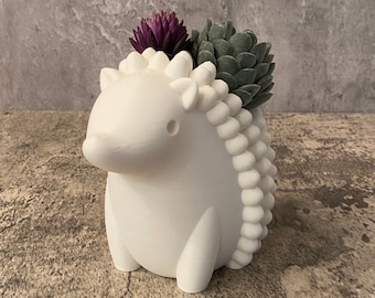Cute Hedgehog Planter |  Vase | Succulent
