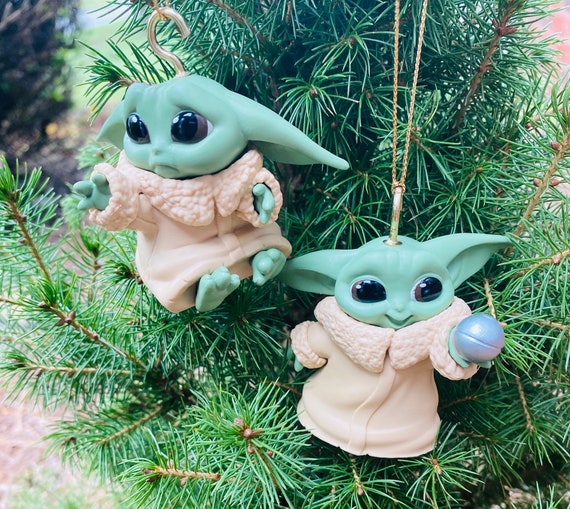 Authentic Baby Yoda Custom Ornament Baby Yoda Gifts Etsy