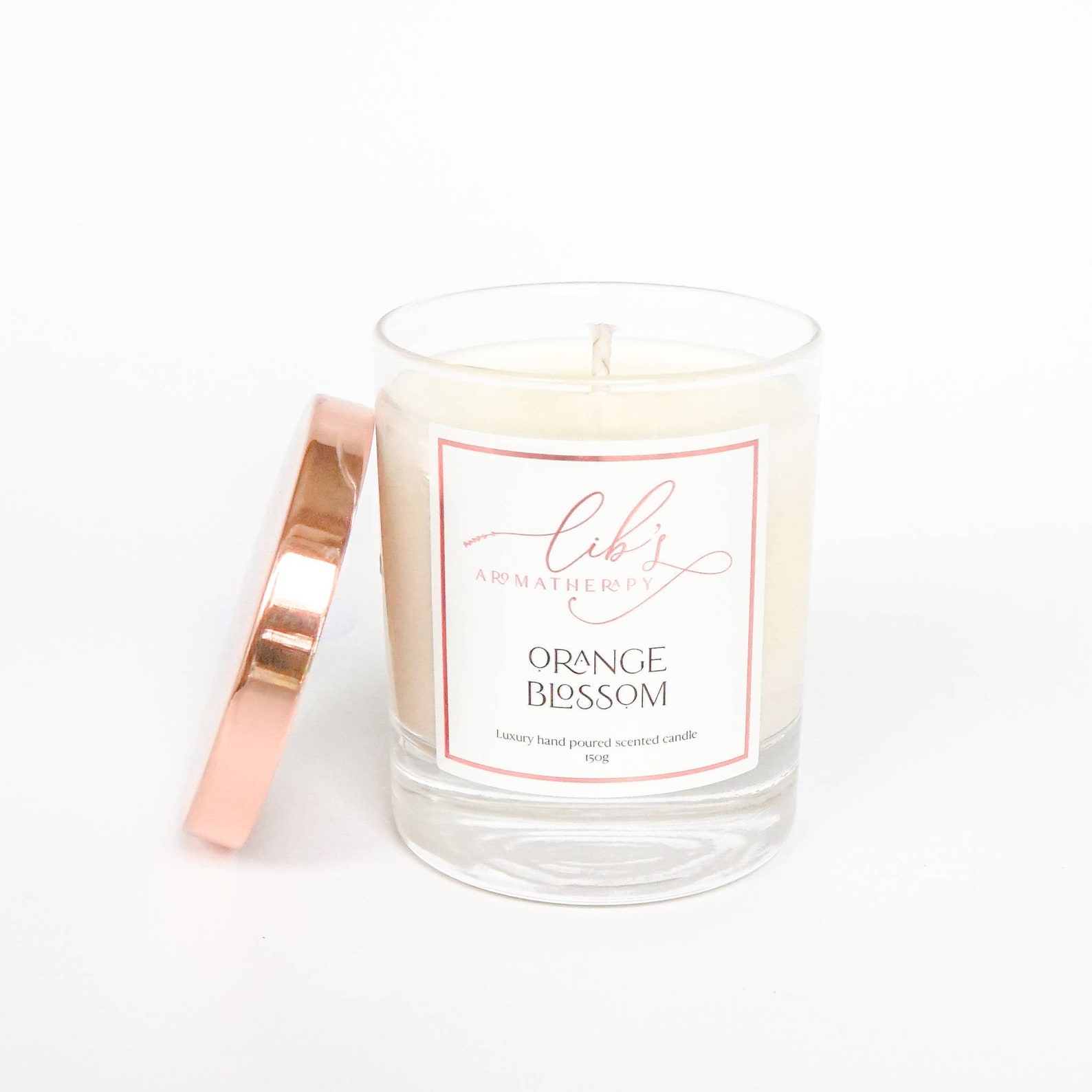 Orange Blossom Scented candles Relaxing Candle UK Etsy
