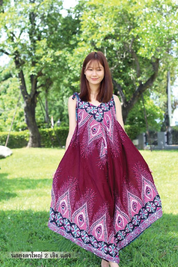 Burgundy beach dress sale