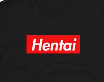 Senpai Anime Manga Red Box Logo Funny Joke Parody T Shirt Etsy