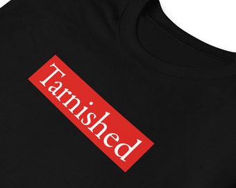 Tarnished Funny Red Box Parody Logo Unisex T-Shirt